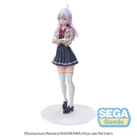 ALYA SOMETIMES HIDES HER FEELINGS .. - Alya - Statuette Luminasta 18cm 