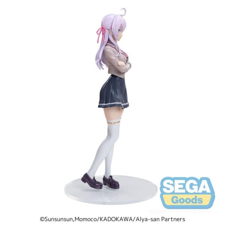 ALYA SOMETIMES HIDES HER FEELINGS .. - Alya - Statuette Luminasta 18cm 