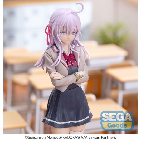 ALYA SOMETIMES HIDES HER FEELINGS .. - Alya - Statuette Luminasta 18cm 
