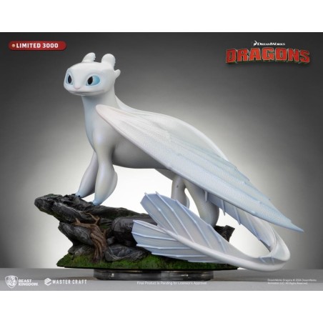 DRAGONS 3 - Furie Eclair - Statuette Master Craft 29cm 