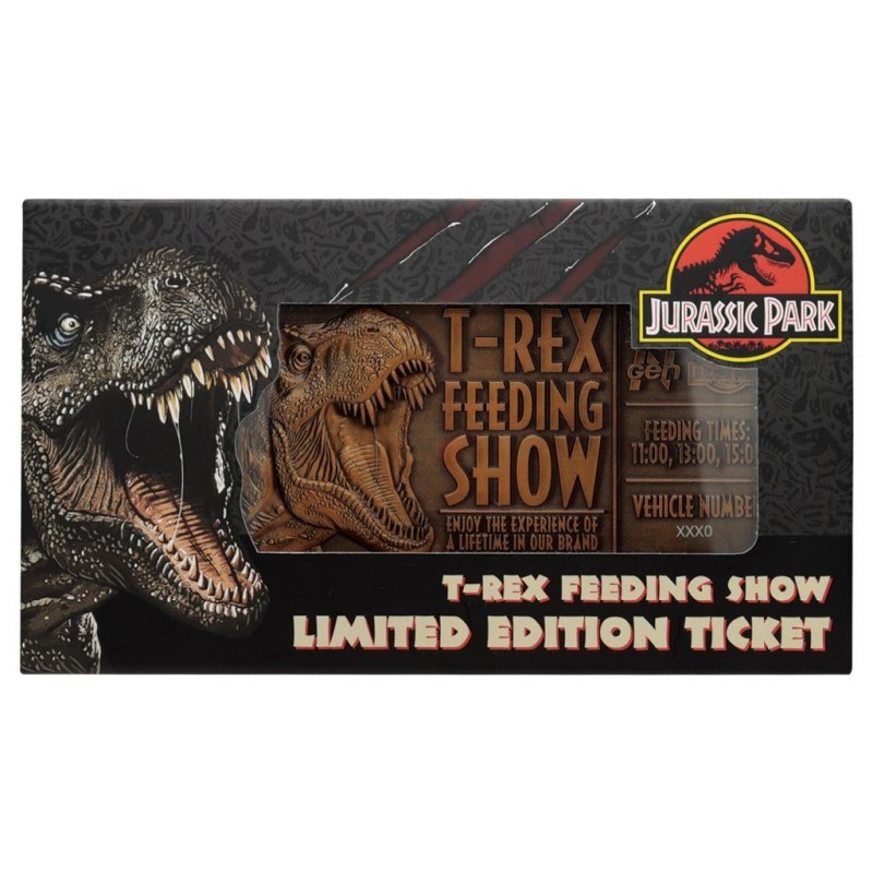 JURASSIC PARK - Feeding Show Ticket - Edition Limitée 