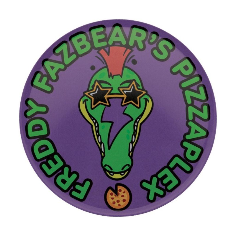 FIVE NIGHTS AT FREDDDY'S - 4 Dessous de Verres Gravés en Métal 
