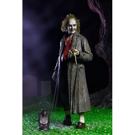 BEETLEJUICE 1998 - Beetljuice "Tour Guide" - Ultimate Figurine 18cm 