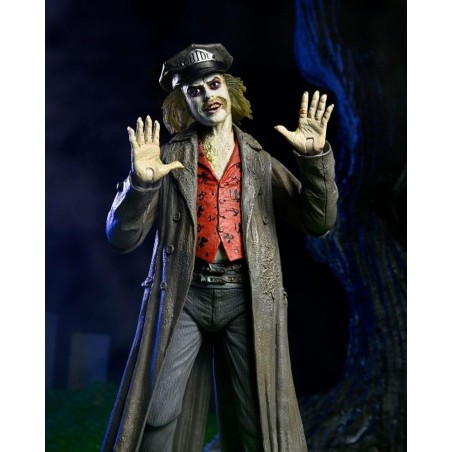 BEETLEJUICE 1998 - Beetljuice "Tour Guide" - Ultimate Figurine 18cm 