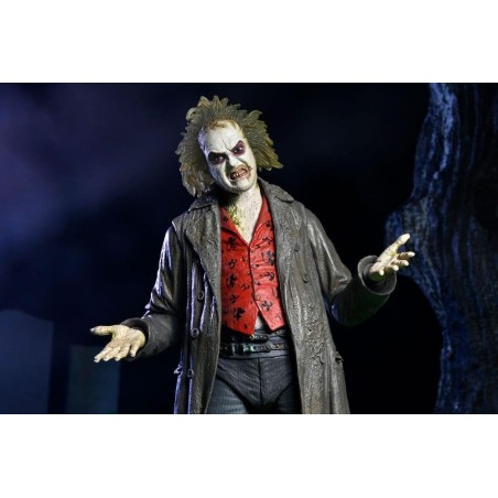 BEETLEJUICE 1998 - Beetljuice "Tour Guide" - Ultimate Figurine 18cm 