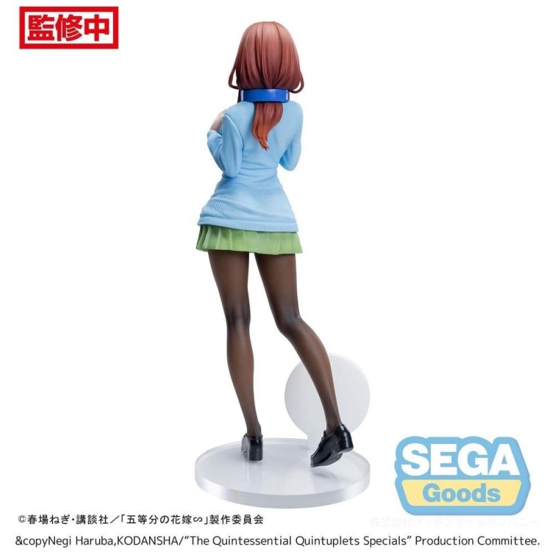 QUINTESSENTIAL QUINTUPLETS SPECIALS - Miku - Statuette Luminasta 20cm 
