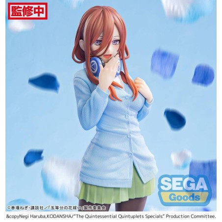 QUINTESSENTIAL QUINTUPLETS SPECIALS - Miku - Statuette Luminasta 20cm 