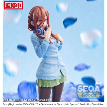 QUINTESSENTIAL QUINTUPLETS SPECIALS - Miku - Statuette Luminasta 20cm 