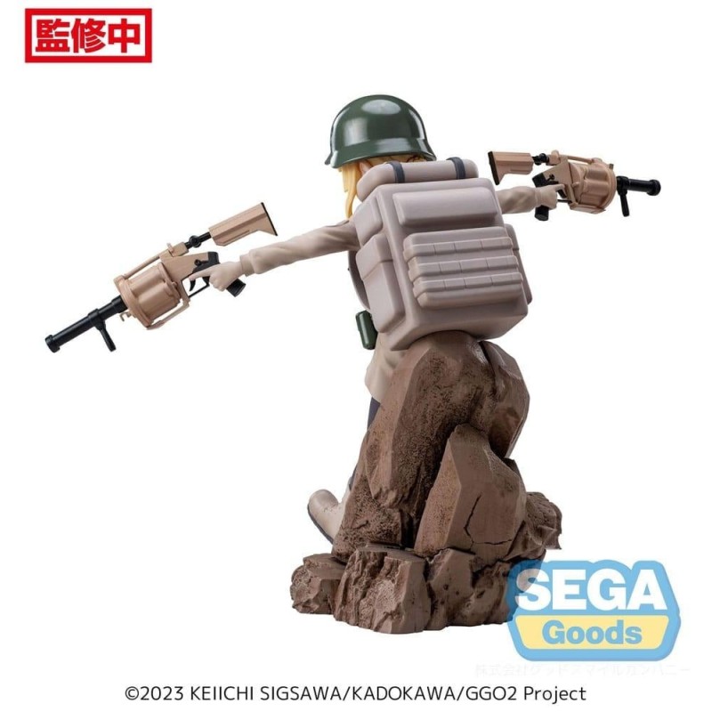 SWORD ART ONLINE GUN GALE ONLINE - Fukaziroh -Statuette Luminasta 17cm 