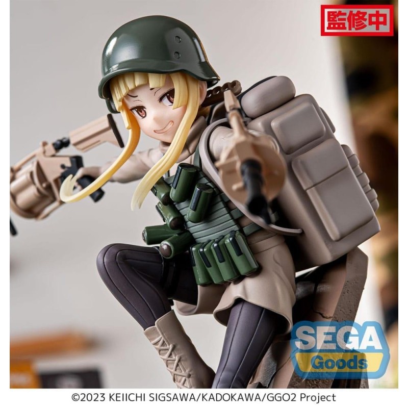 SWORD ART ONLINE GUN GALE ONLINE - Fukaziroh -Statuette Luminasta 17cm 