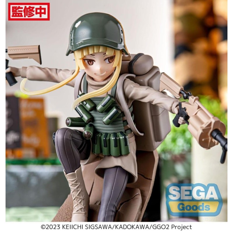 SWORD ART ONLINE GUN GALE ONLINE - Fukaziroh -Statuette Luminasta 17cm 