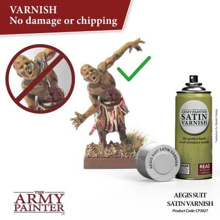 Base Primer - Aegis Suit, Satin Varnish