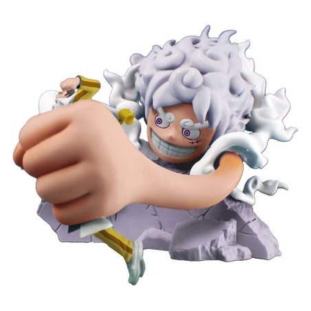 ONE PIECE - Logbox Re Birth Egghead - Set 4 Statuettes Petitrama 9cm 