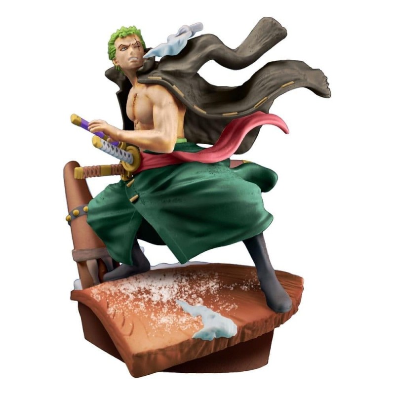 ONE PIECE - Logbox Re Birth Egghead - Set 4 Statuettes Petitrama 9cm 