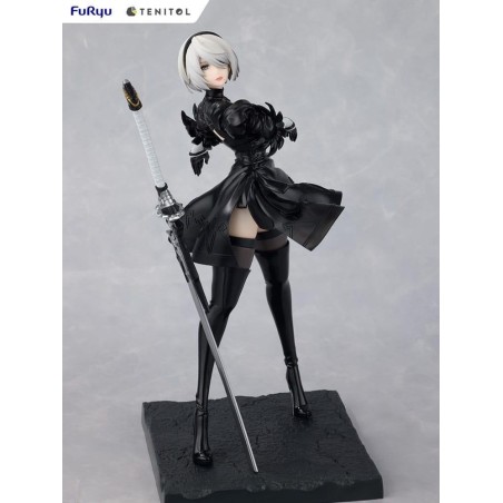 NIER AUTOMATA - 2B Ver1.1a - Statuette Tenitol 22cm 
