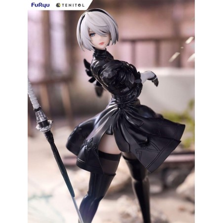 NIER AUTOMATA - 2B Ver1.1a - Statuette Tenitol 22cm 