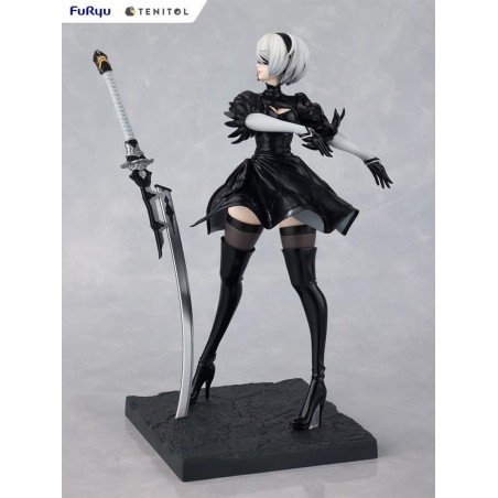 NIER AUTOMATA - 2B Ver1.1a - Statuette Tenitol 22cm 