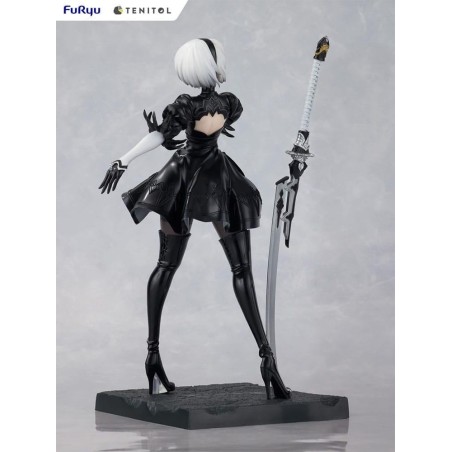 NIER AUTOMATA - 2B Ver1.1a - Statuette Tenitol 22cm 