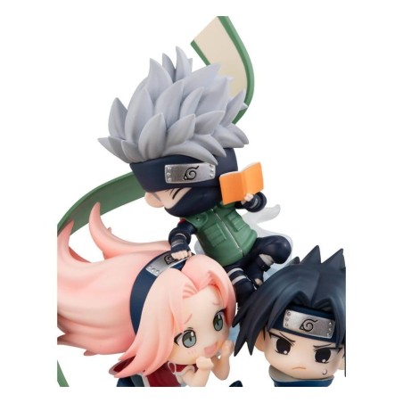 NARUTO SHIPPUDEN - Gather here, Team 7 - Statuette FigUnity 13cm 
