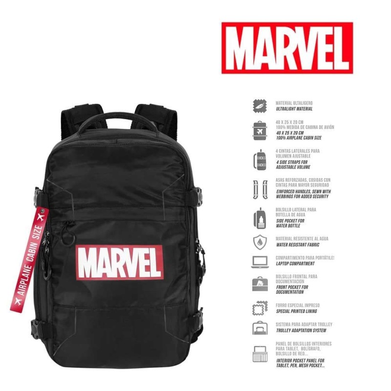 MARVEL - Sac à Dos de Voyage Mercury Cabine '40x25x20cm' 