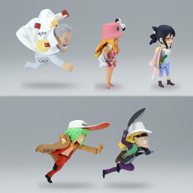 ONE PIECE - WCF Egg Head - Assortiments 12 Figurine 7cm 