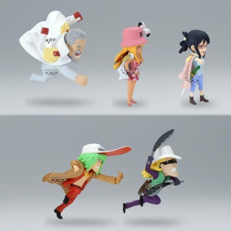 ONE PIECE - WCF Egg Head - Assortiments 12 Figurine 7cm 
