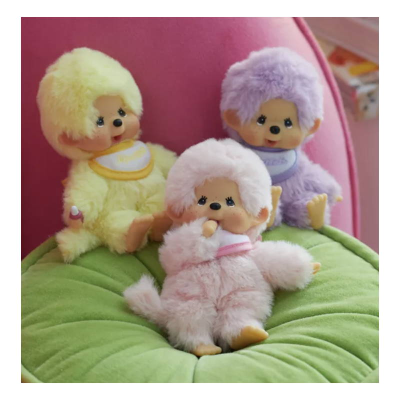 MONCHHICHI - Micro Pastel 14 cm - Assortiment 12 pcs 