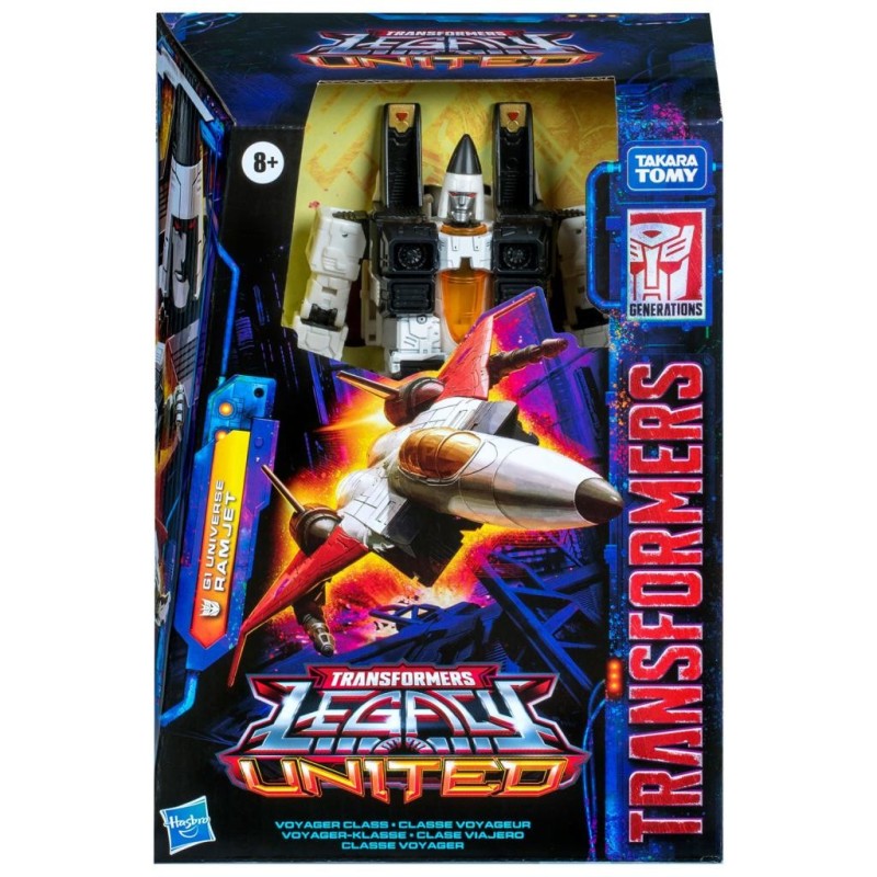 TRANSFORMERS GENERATION - G1 Universe Ramjet - Action Figurine 17.5cm 