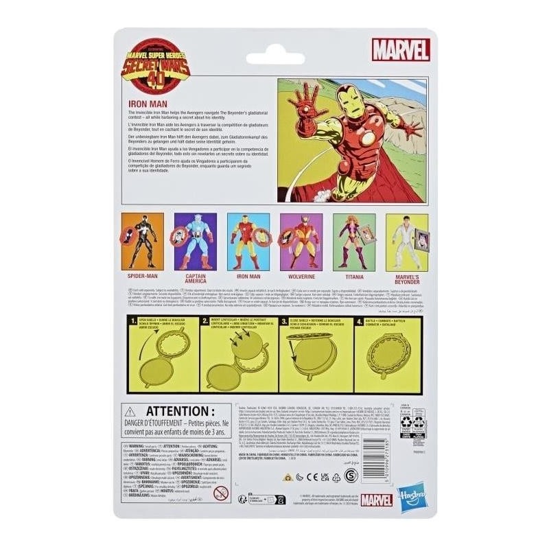 MARVEL - Iron Man - Figurine Marvel Legends Series 15cm 