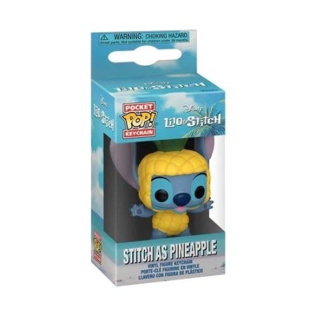 DISNEY - Lilo & Stitch - Pocket Pop Keychain - Stitch Ananas 
