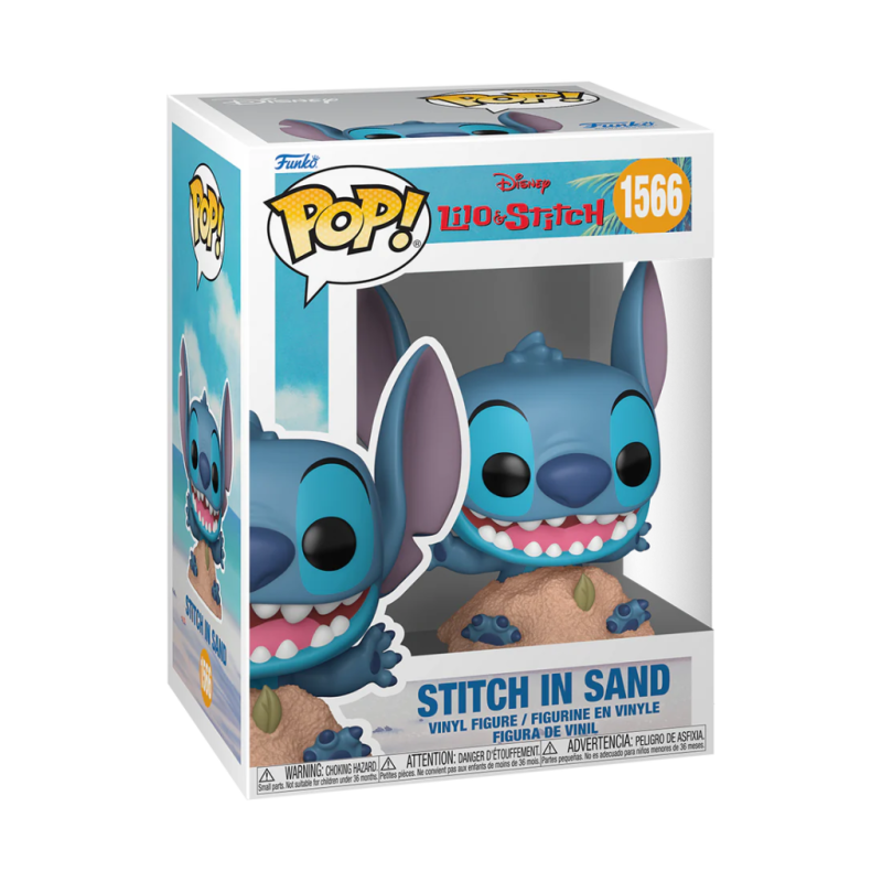 DISNEY - Lilo & Stitch - POP N° 1566 - Stitch dans le Sable 