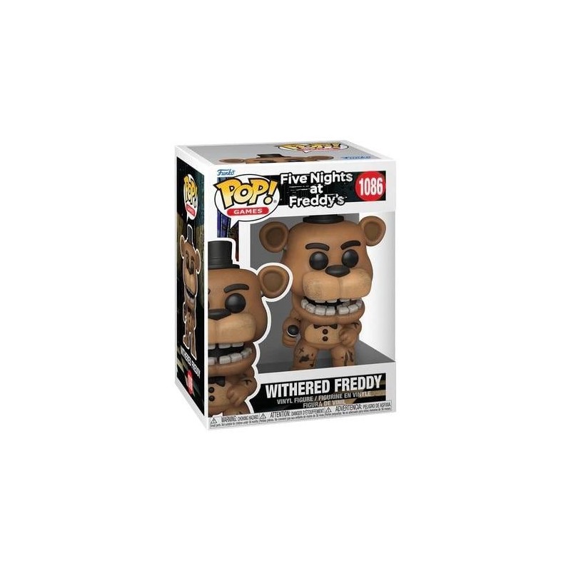 FIVE NIGHTS AT FREDDY'S - POP Games N° 1086 - Withered Freddy 