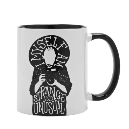 BEETLEJUICE - Black&White - Strange - Mug Interieur Coloré - 312 ml 