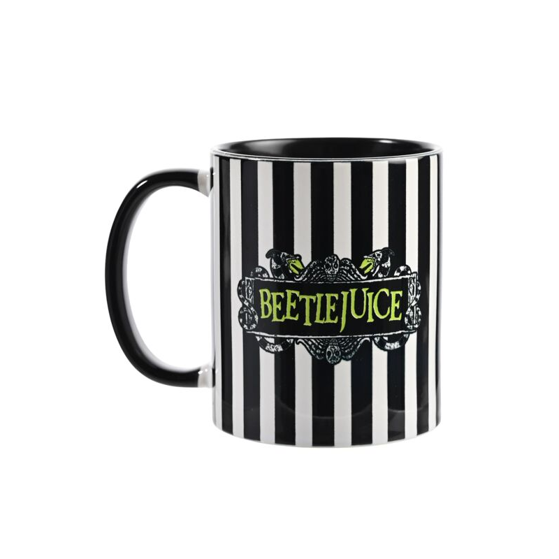 BEETLEJUICE - Black&White - Adam - Mug Interieur Coloré - 312 ml 