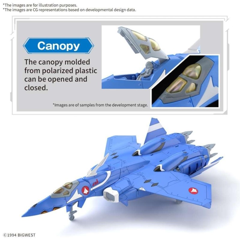 GUNDAM - HG 1/100 VF-22S STURMVOGEL - Model Kit 