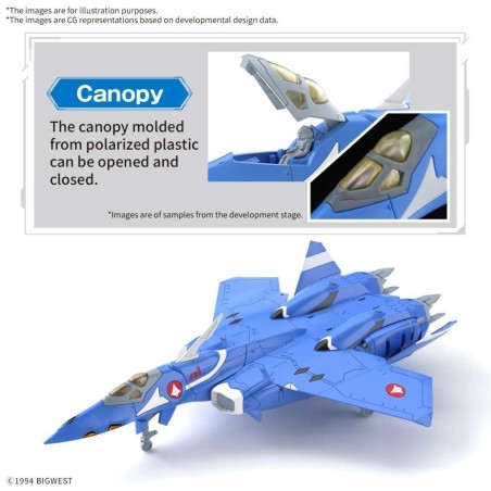 GUNDAM - HG 1/100 VF-22S STURMVOGEL - Model Kit 