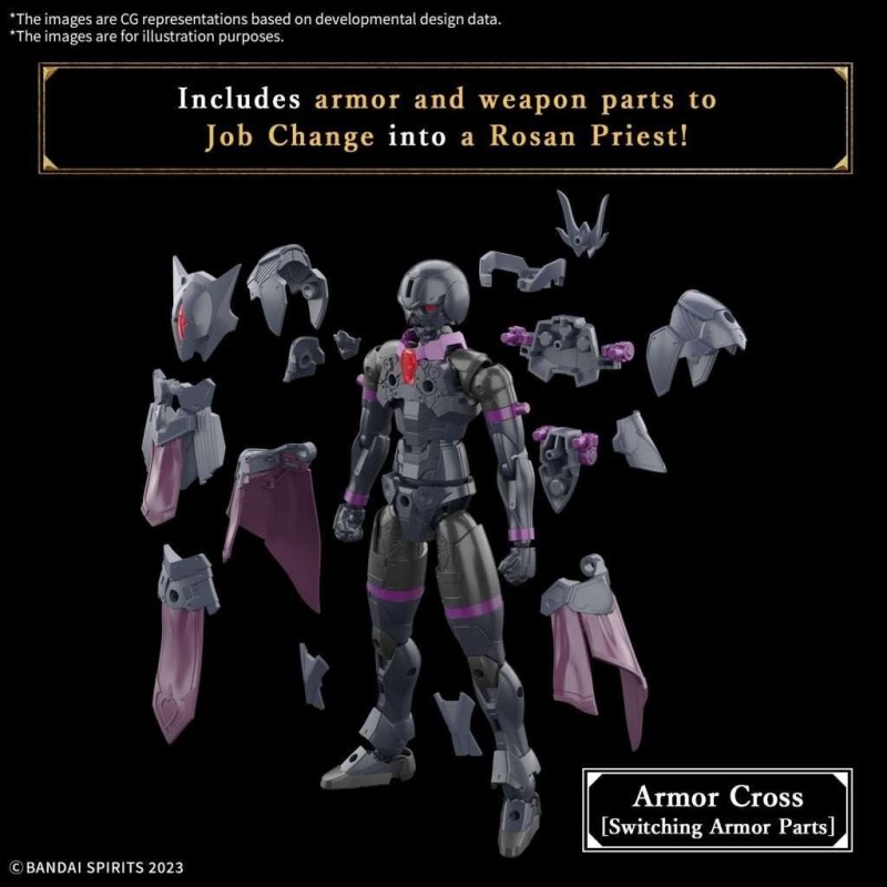 GUNDAM - 30MF ROSAN PRIEST - Model Kit 