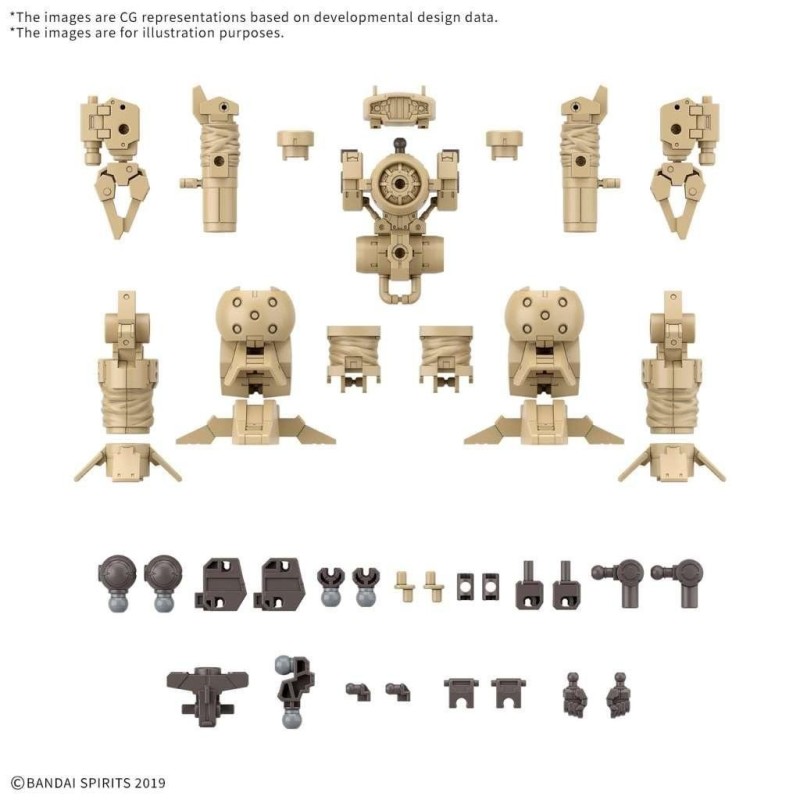 GUNDAM - 30MM 1/144 OPTION PARTS SET 18 - Model Kit 