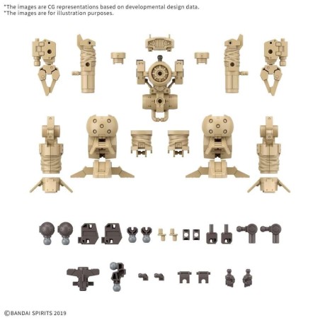 GUNDAM - 30MM 1/144 OPTION PARTS SET 18 - Model Kit 